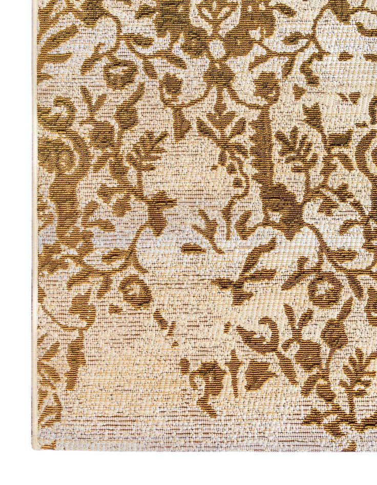 Detail image of 6' x 6' Washable Botanical Indoor / Outdoor Square Rug