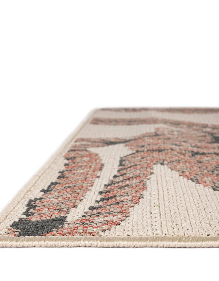 Detail image of  7' 10 x 7' 10  Washable Coastal Indoor / Outdoor Square Rug