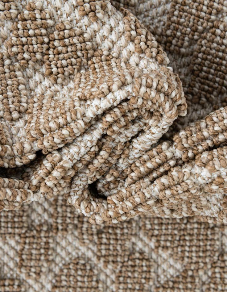 Detail image of  7' 10 x 7' 10  Washable Safari Indoor / Outdoor Square Rug