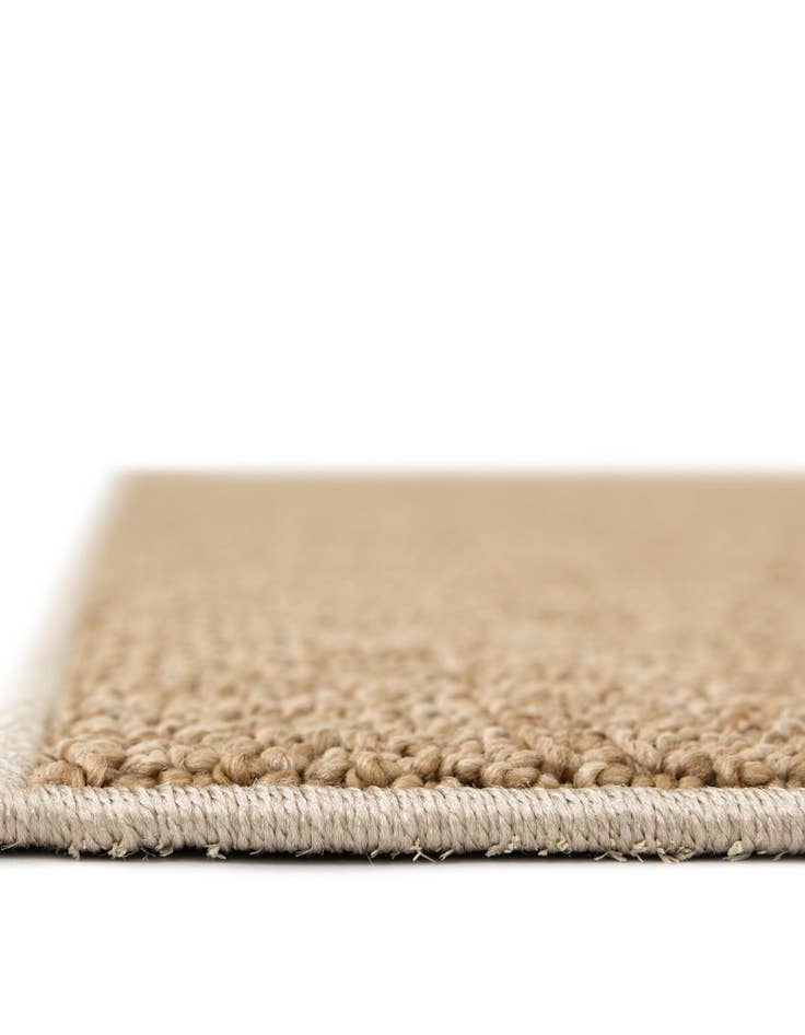 Detail image of  7' 10 x 7' 10  Washable Solid Indoor / Outdoor Square Rug