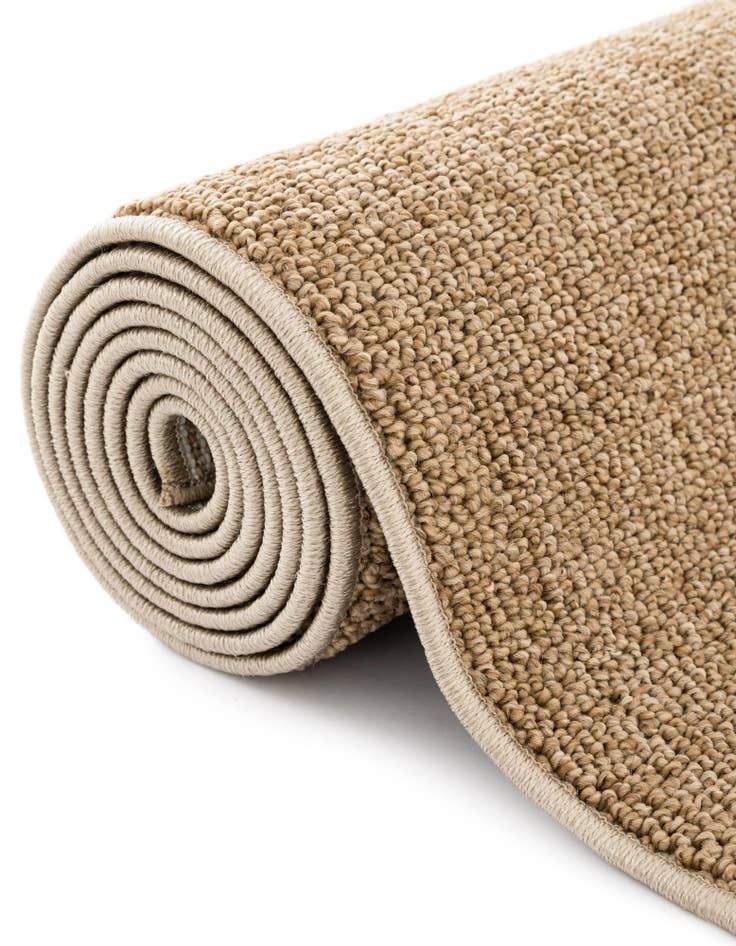 Detail image of  7' 10 x 7' 10  Washable Solid Indoor / Outdoor Square Rug