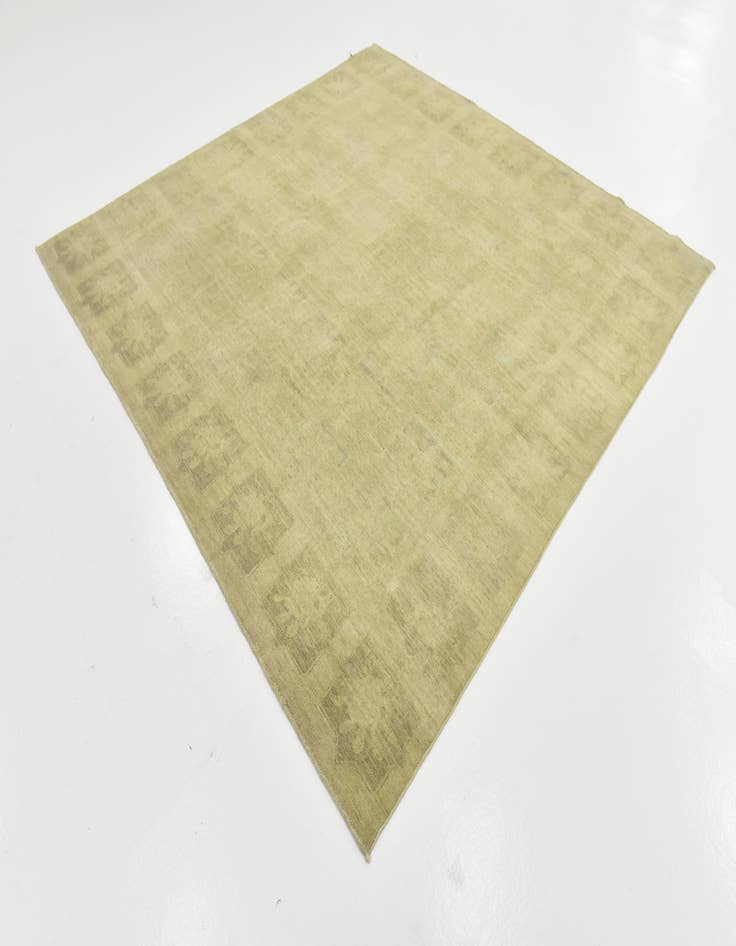 Detail image of  7' 9 x 7' 10  Hand Knotted Over-Dyed Ziegler Square Rug