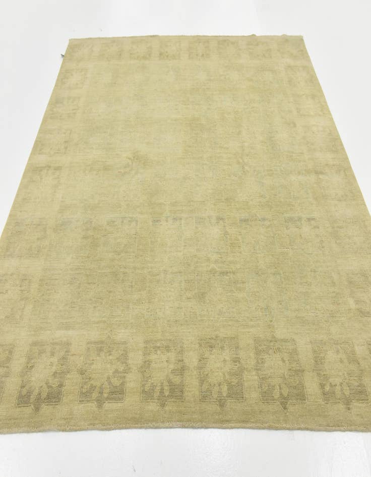 Detail image of  7' 9 x 7' 10  Hand Knotted Over-Dyed Ziegler Square Rug