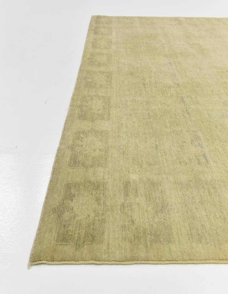 Detail image of  7' 9 x 7' 10  Hand Knotted Over-Dyed Ziegler Square Rug