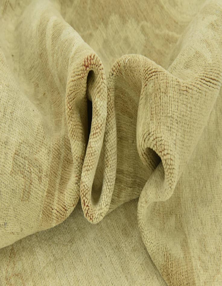 Detail image of  14' x 14' 2  Hand Knotted Peshawar Ziegler Square Rug