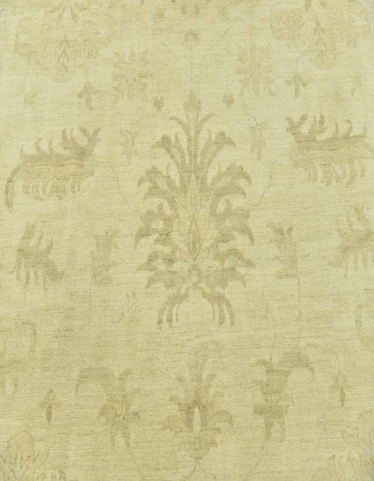 Detail image of  14' x 14' 2  Hand Knotted Peshawar Ziegler Square Rug