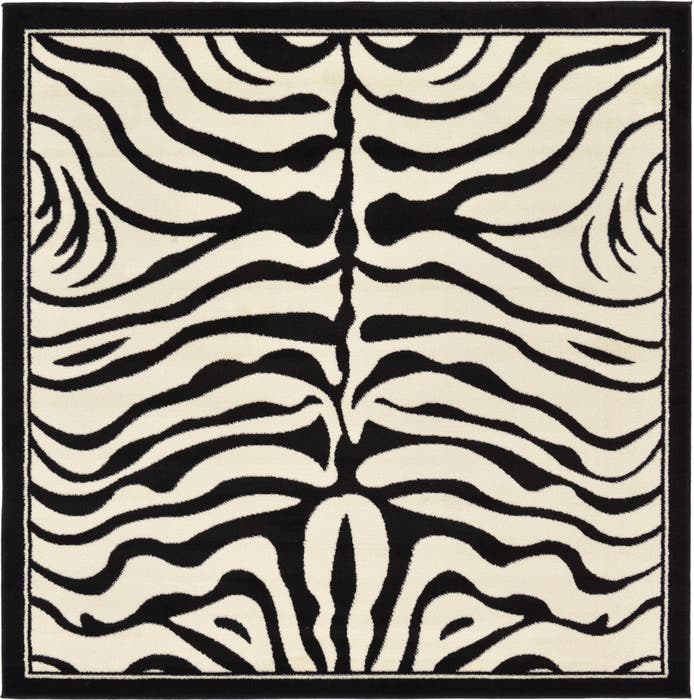 Black 5' 3 x 8' Savannah Rug | Rugs.com