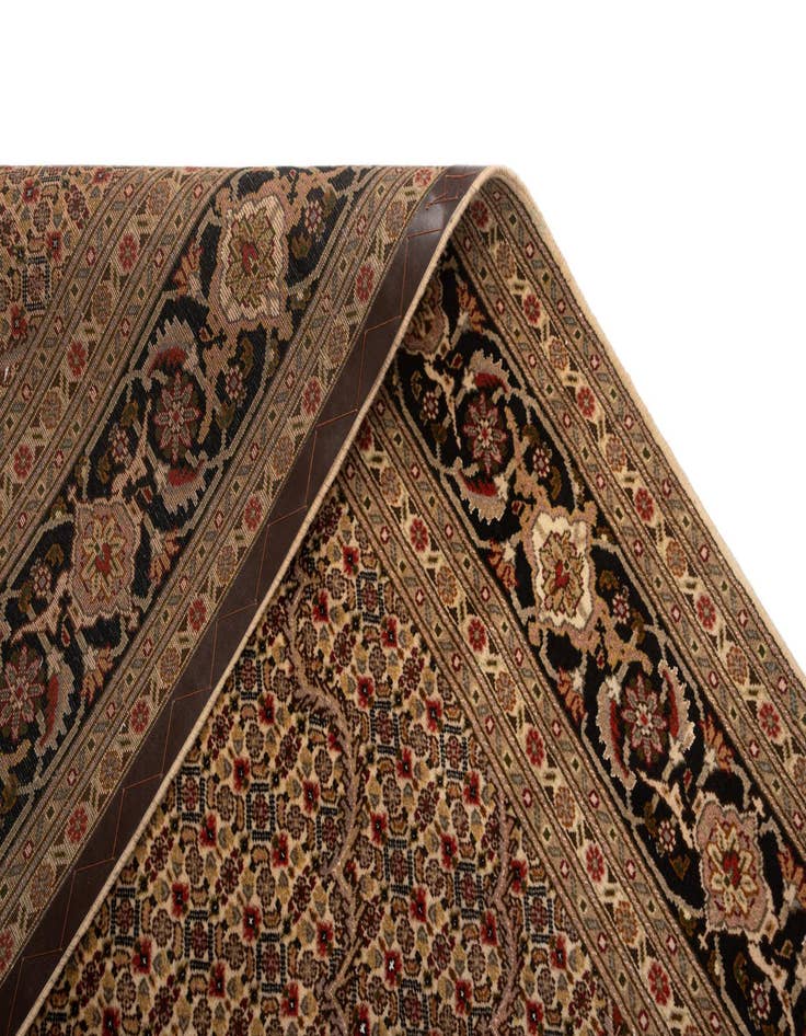 Detail image of  7' 11 x 8' 3 Tabriz Wool Square Rug