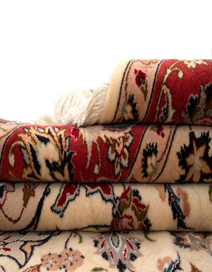 Detail image of  6' 5 x 6' 9 Tabriz Square Rug