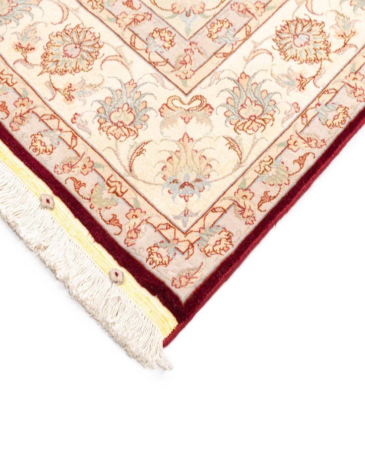 Detail image of  6' 8 x 7' 2 Tabriz Square Rug