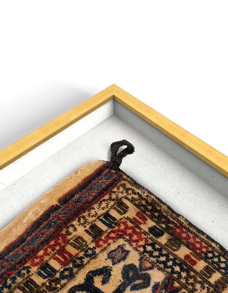 Detail image of  1' 2 x 1' 6 Textile Wall Art Square Rug