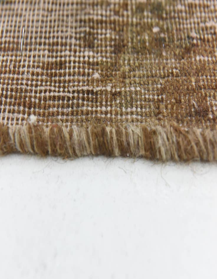 Detail image of  4' 2 x 5' 3  Hand Knotted Ultra Vintage Persian Wool Square Rug