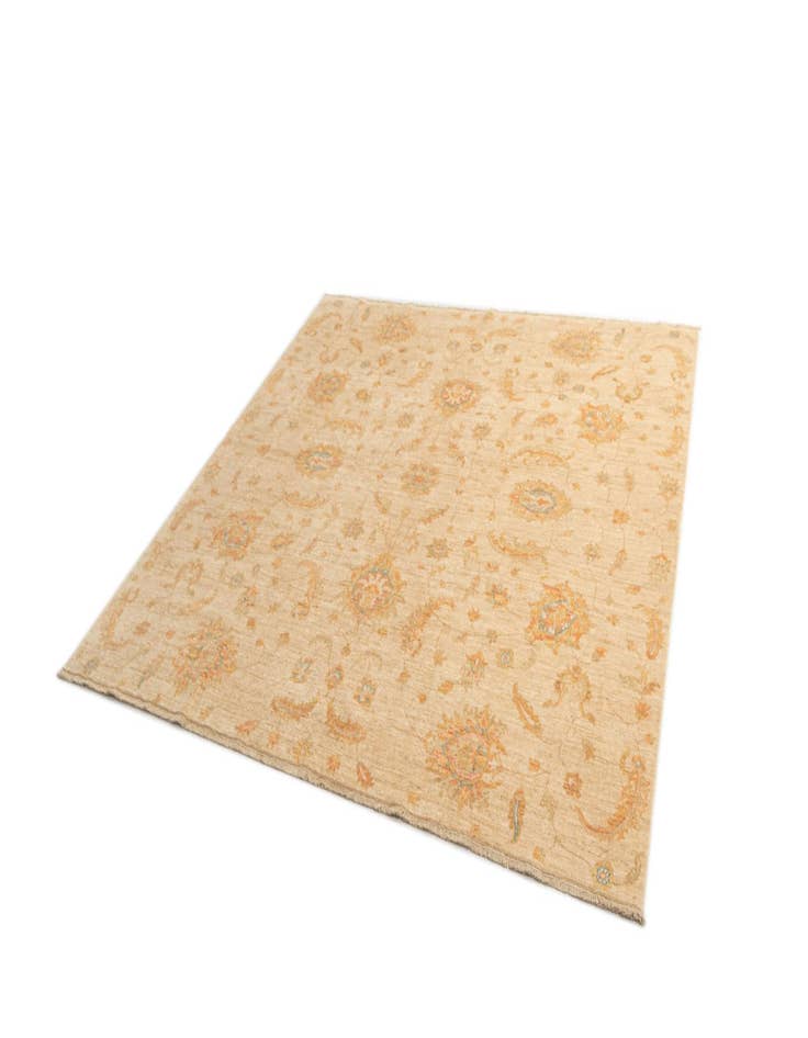 Detail image of  8' x 8' 5 Ziegler Wool Square Rug