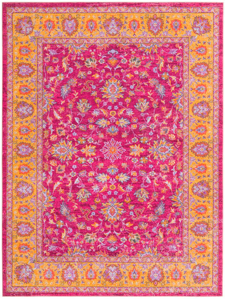 Berry Pink 7' 10 x 10' 4 Medina Rug | Rugs.com
