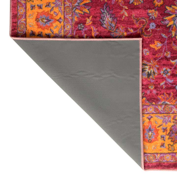 Berry Pink 7' 10 x 10' 4 Medina Rug | Rugs.com