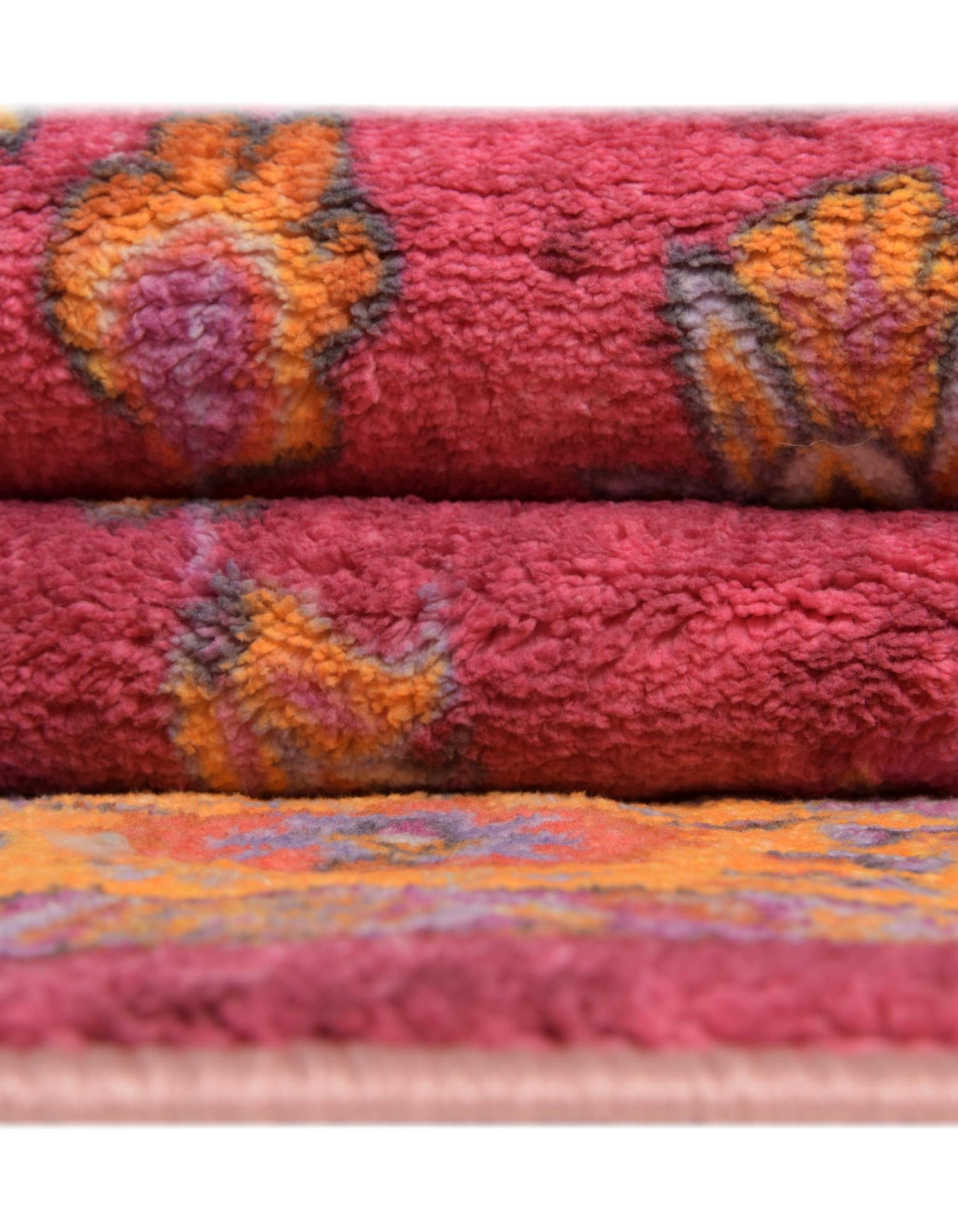 Berry Pink 7' 10 x 10' 4 Medina Rug | Rugs.com