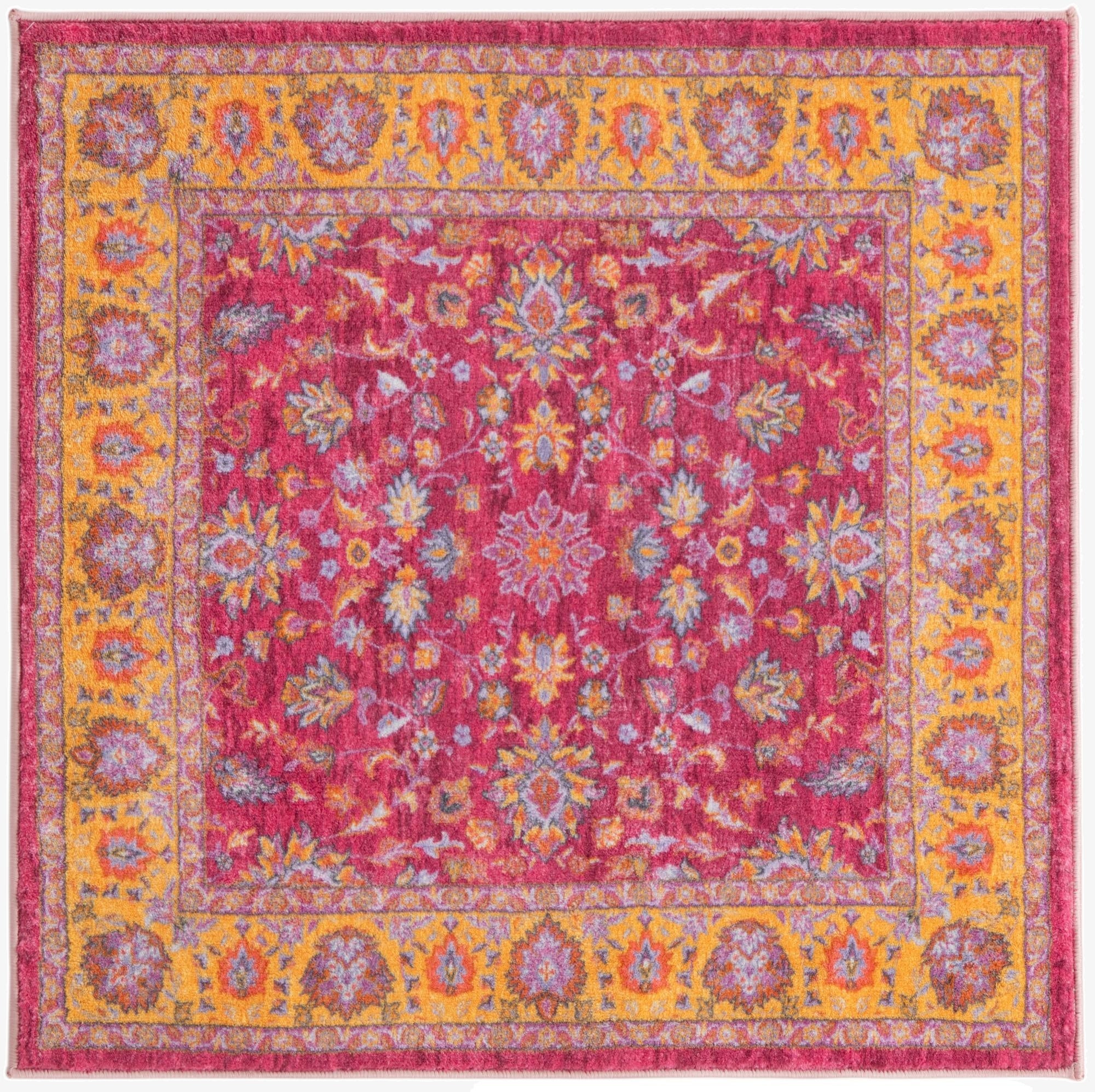  3' 3 x 3' 3 Medina Square Rug
