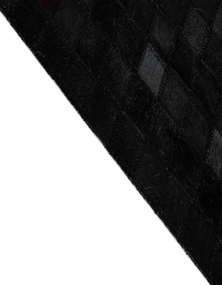 Detail image of  8' 3 x 10' 1 Cowhide - Patchwork Rug