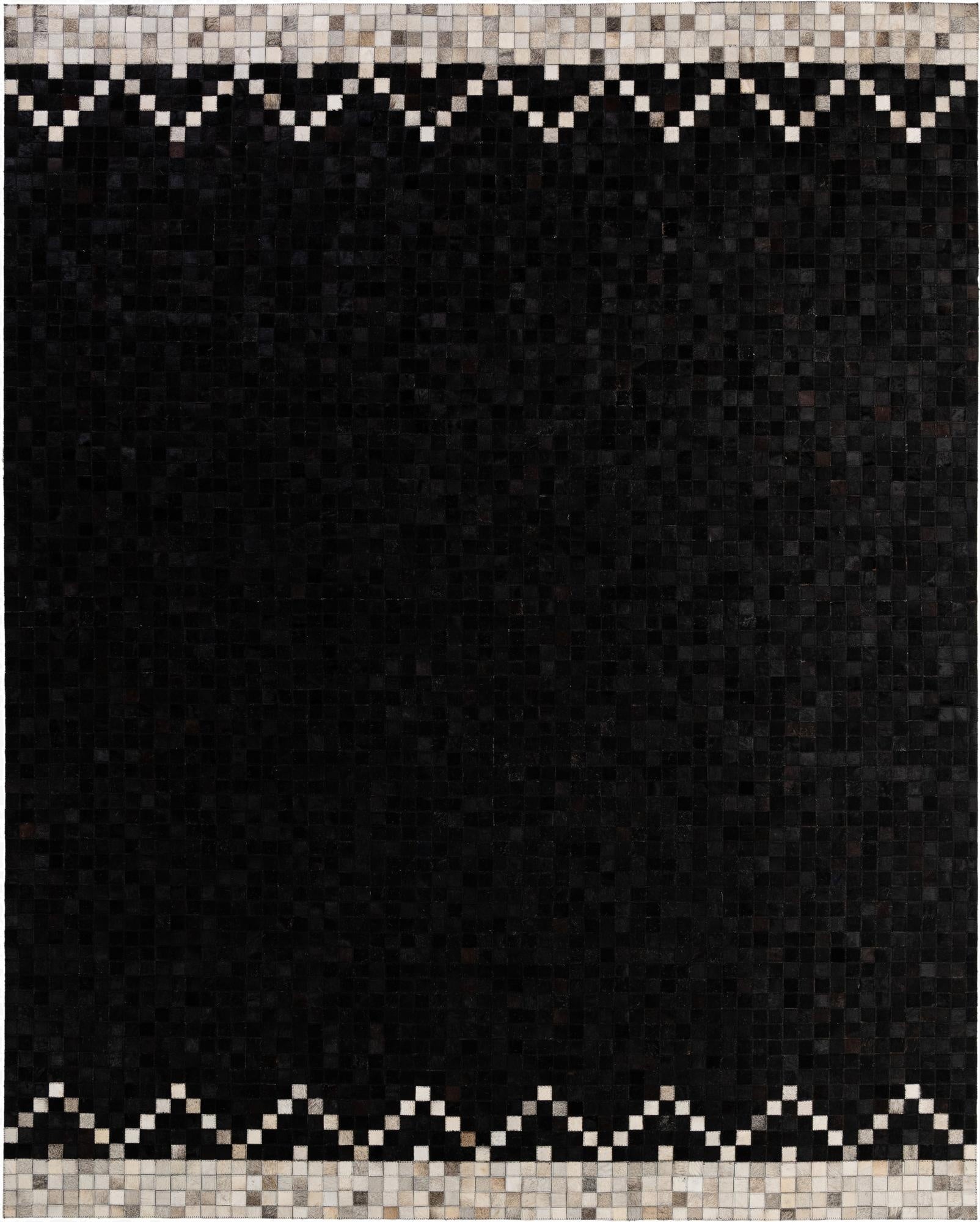  8' 3 x 10' 1 Cowhide - Patchwork Rug