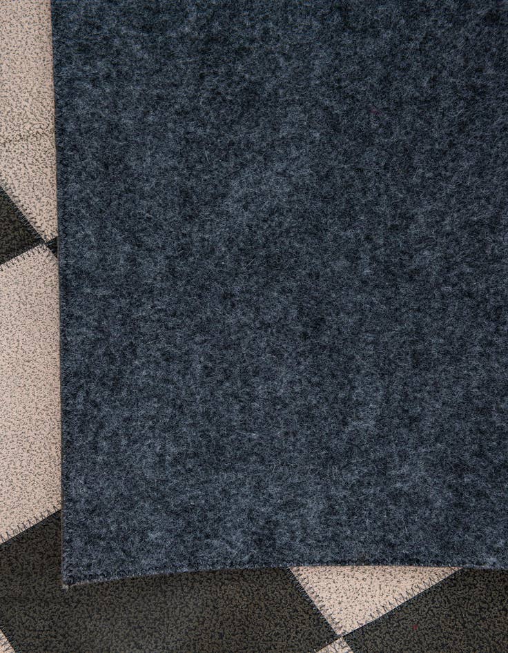 Detail image of  5' x 7' 10 Cowhide Leather Rug