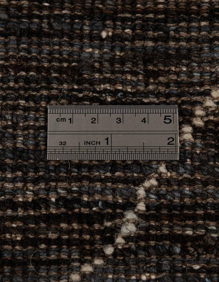 Detail image of  4' 5 x 6' 4  Hand Knotted Moroccan Wool Rug