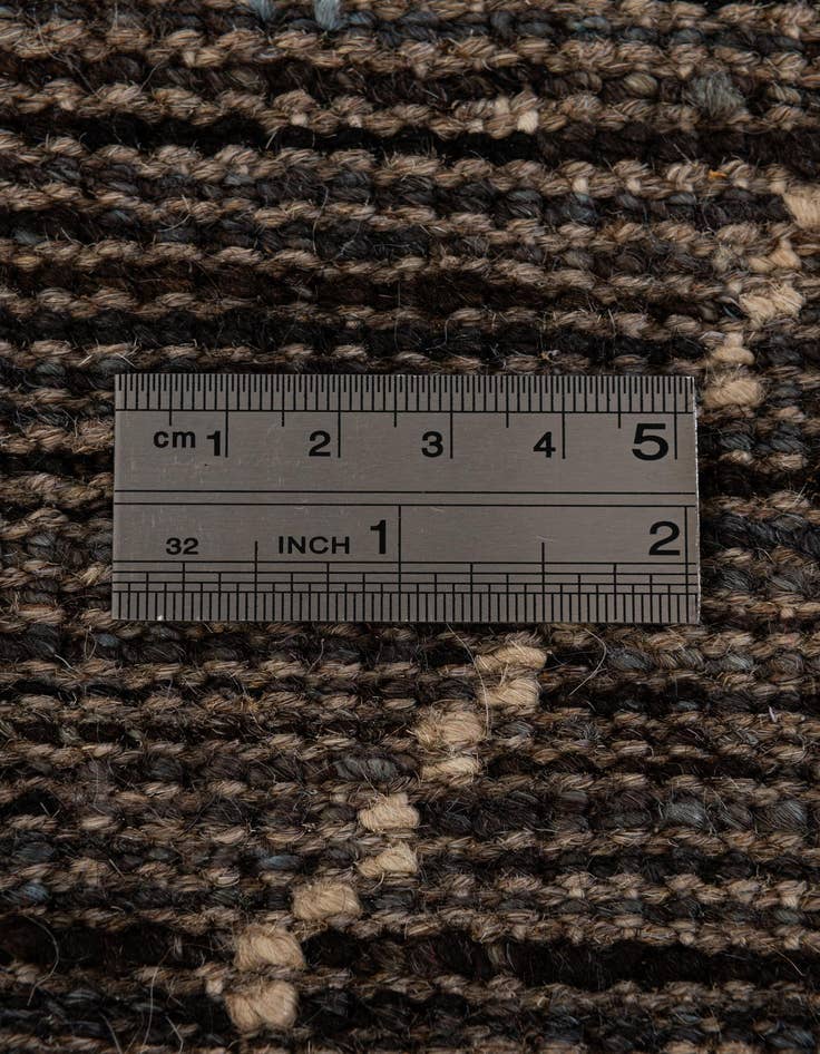 Detail image of  4' 7 x 6' 7  Hand Knotted Moroccan Wool Rug