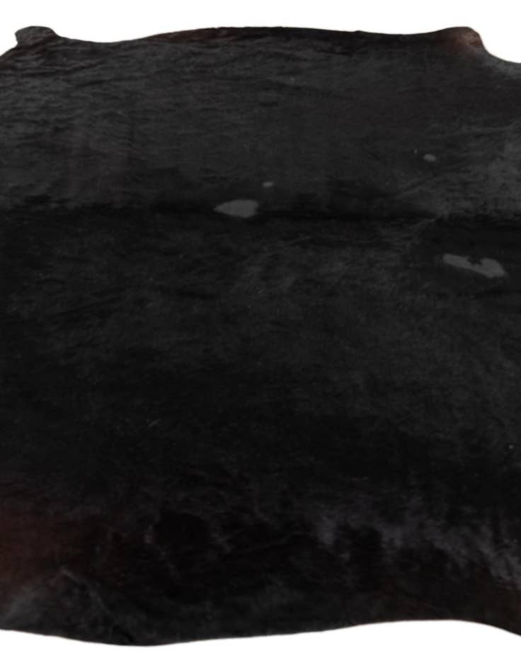 Detail image of  5' 9 x 6' 9 Cowhide Leather Rug