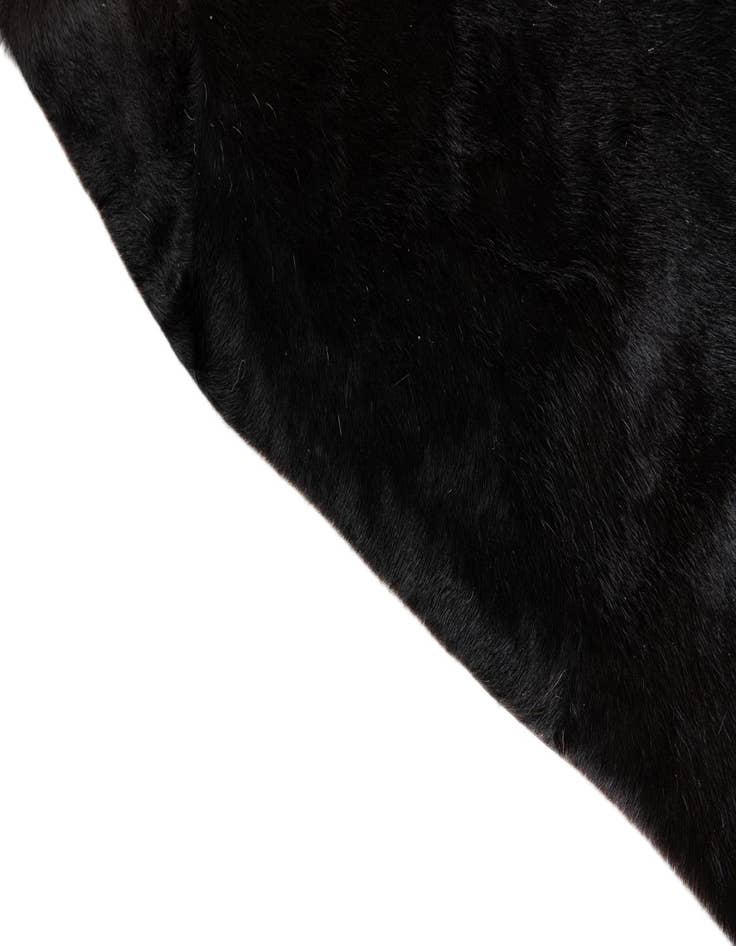 Detail image of  5' 9 x 6' 9 Cowhide Leather Rug