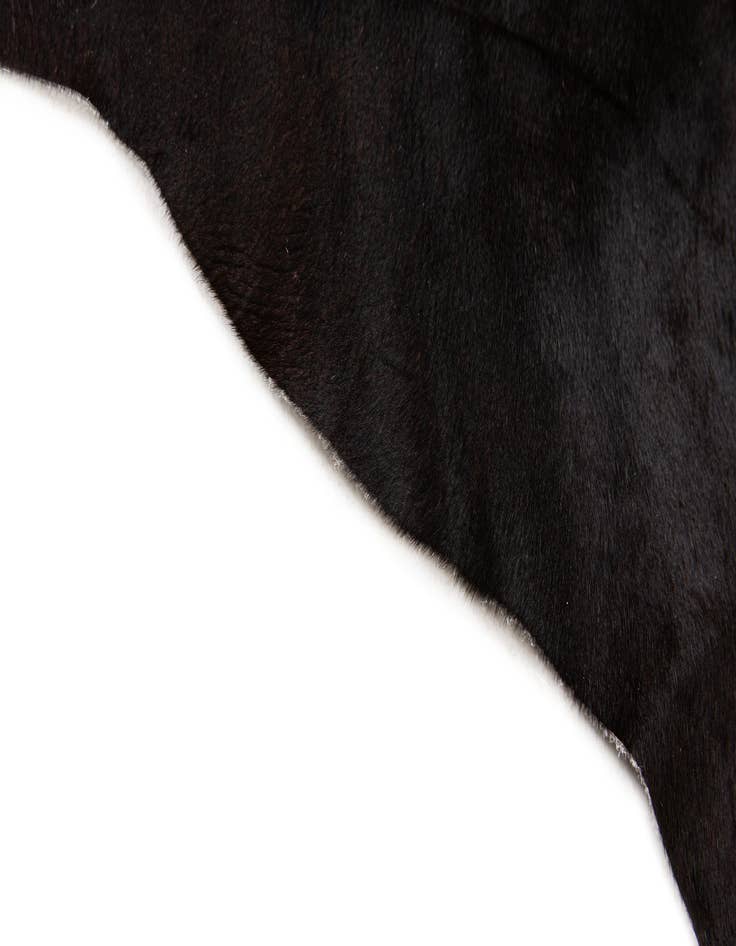 Detail image of  5' 1 x 5' 11 Cowhide Leather Rug