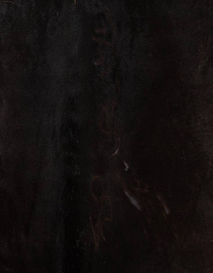 Detail image of  5' 1 x 5' 11 Cowhide Leather Rug