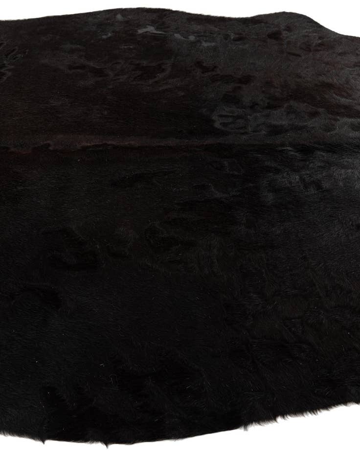 Detail image of  4' 2 x 6' 4 Cowhide Leather Rug