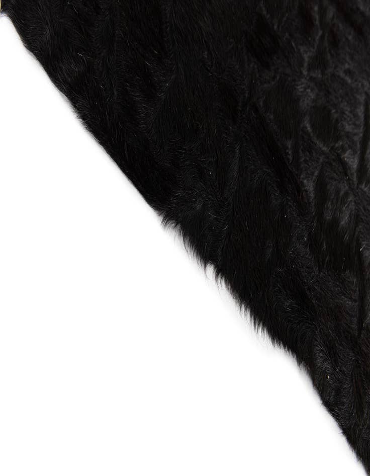 Detail image of  4' 2 x 6' 4 Cowhide Leather Rug