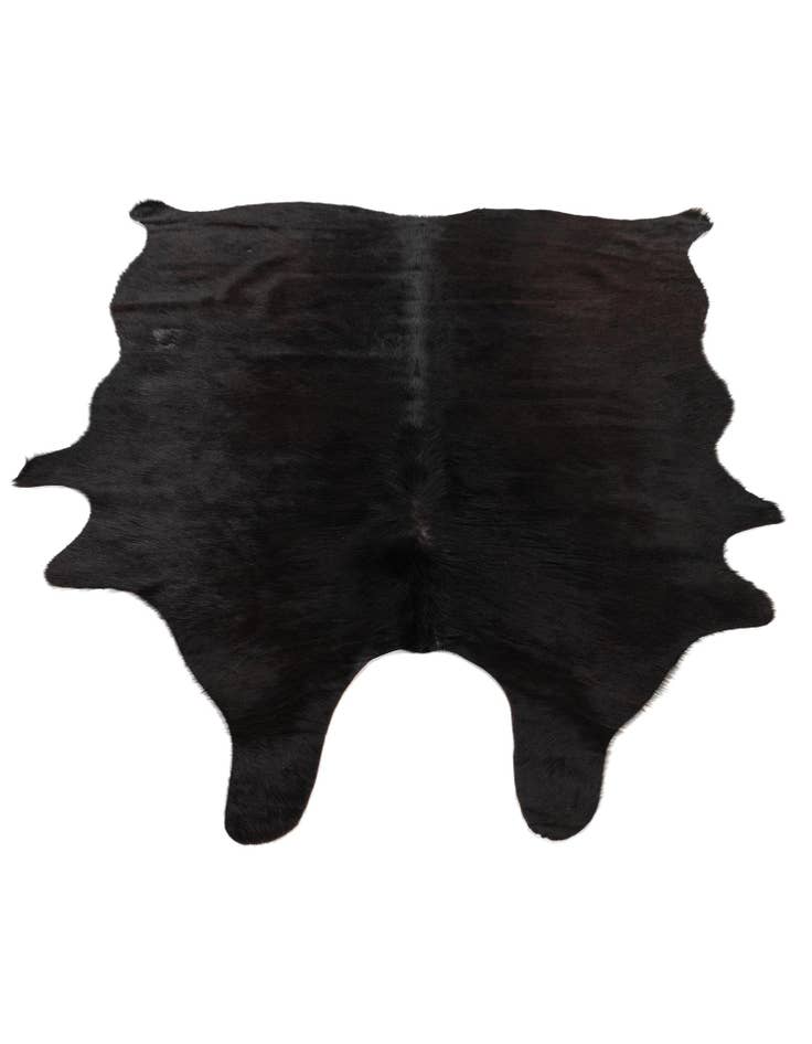 Detail image of  4' x 6' 2 Cowhide Leather Rug