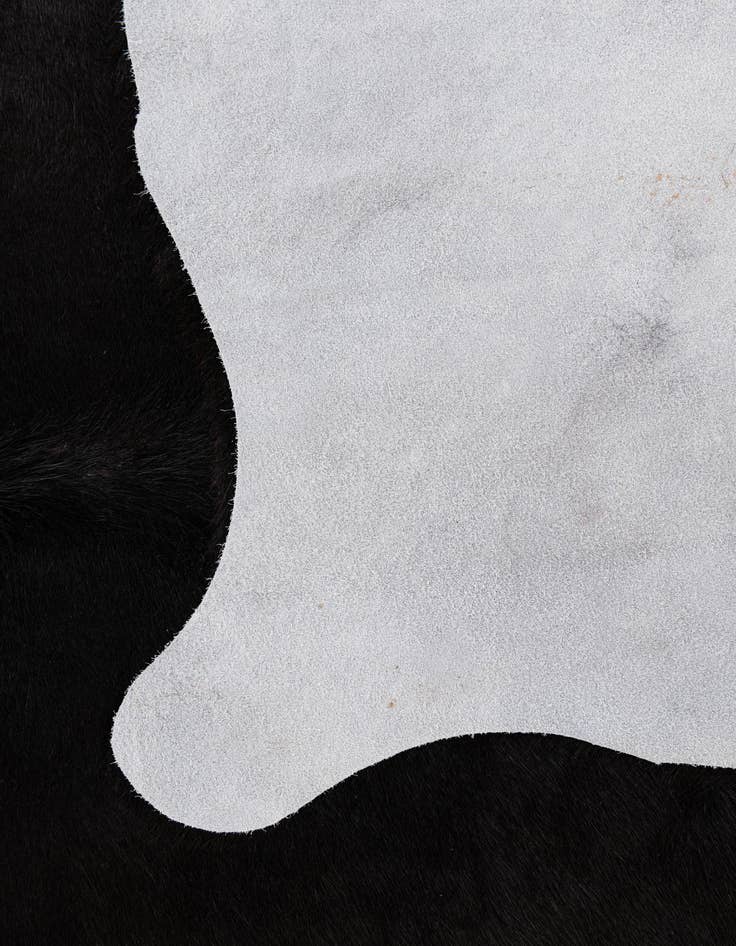 Detail image of  4' x 6' 2 Cowhide Leather Rug