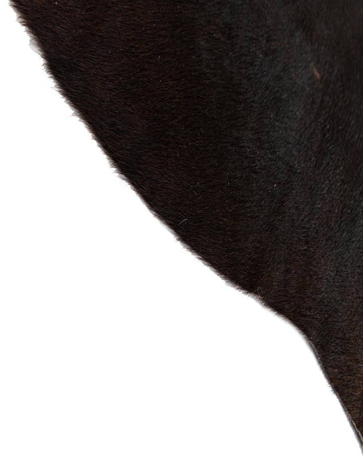 Detail image of  5' 3 x 6' 5 Cowhide Leather Rug