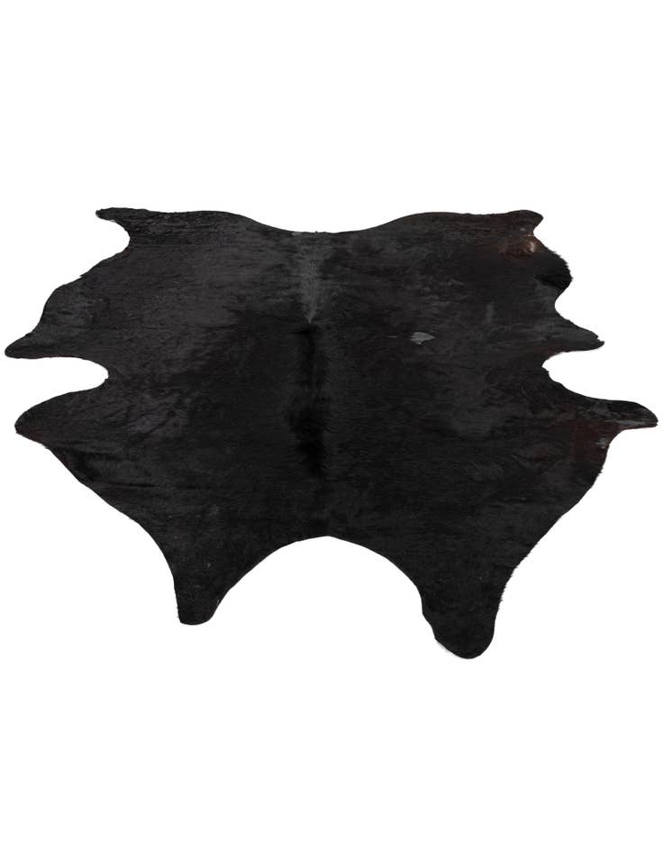 Detail image of  6' 1 x 7' 3 Cowhide Leather Rug