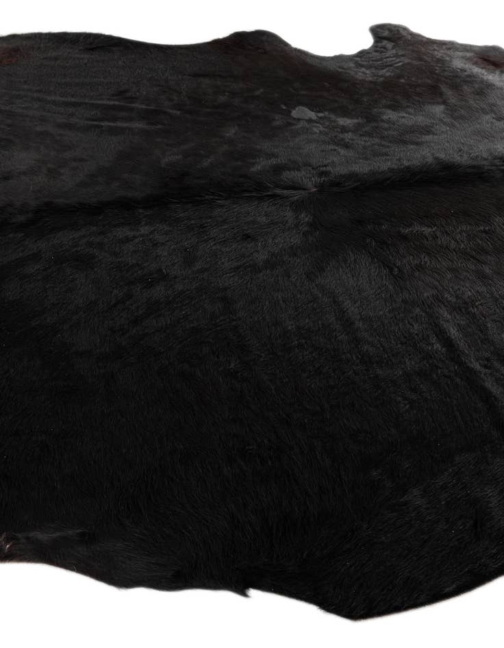 Detail image of  6' 1 x 7' 3 Cowhide Leather Rug