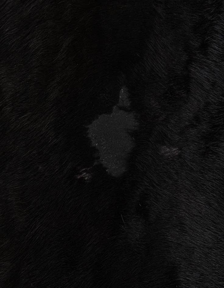 Detail image of  6' 1 x 7' 3 Cowhide Leather Rug