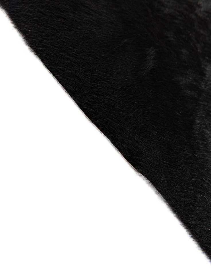 Detail image of  5' 5 x 6' 8 Cowhide Leather Rug