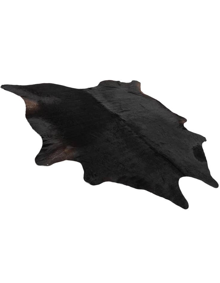 Detail image of  5' 11 x 6' 10 Cowhide Leather Rug