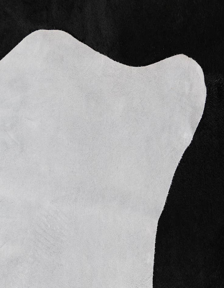 Detail image of  5' 11 x 6' 10 Cowhide Leather Rug