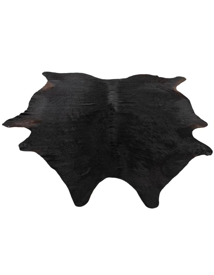 Detail image of  5' 11 x 6' 10 Cowhide Leather Rug