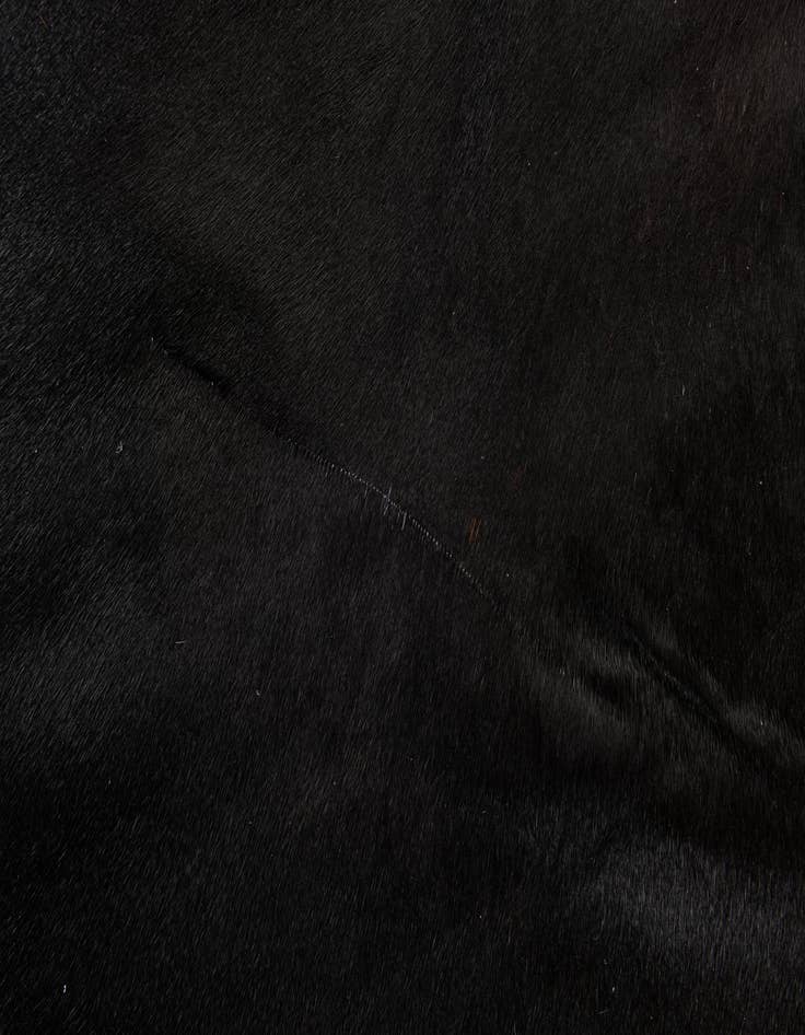 Detail image of  5' 11 x 6' 10 Cowhide Leather Rug