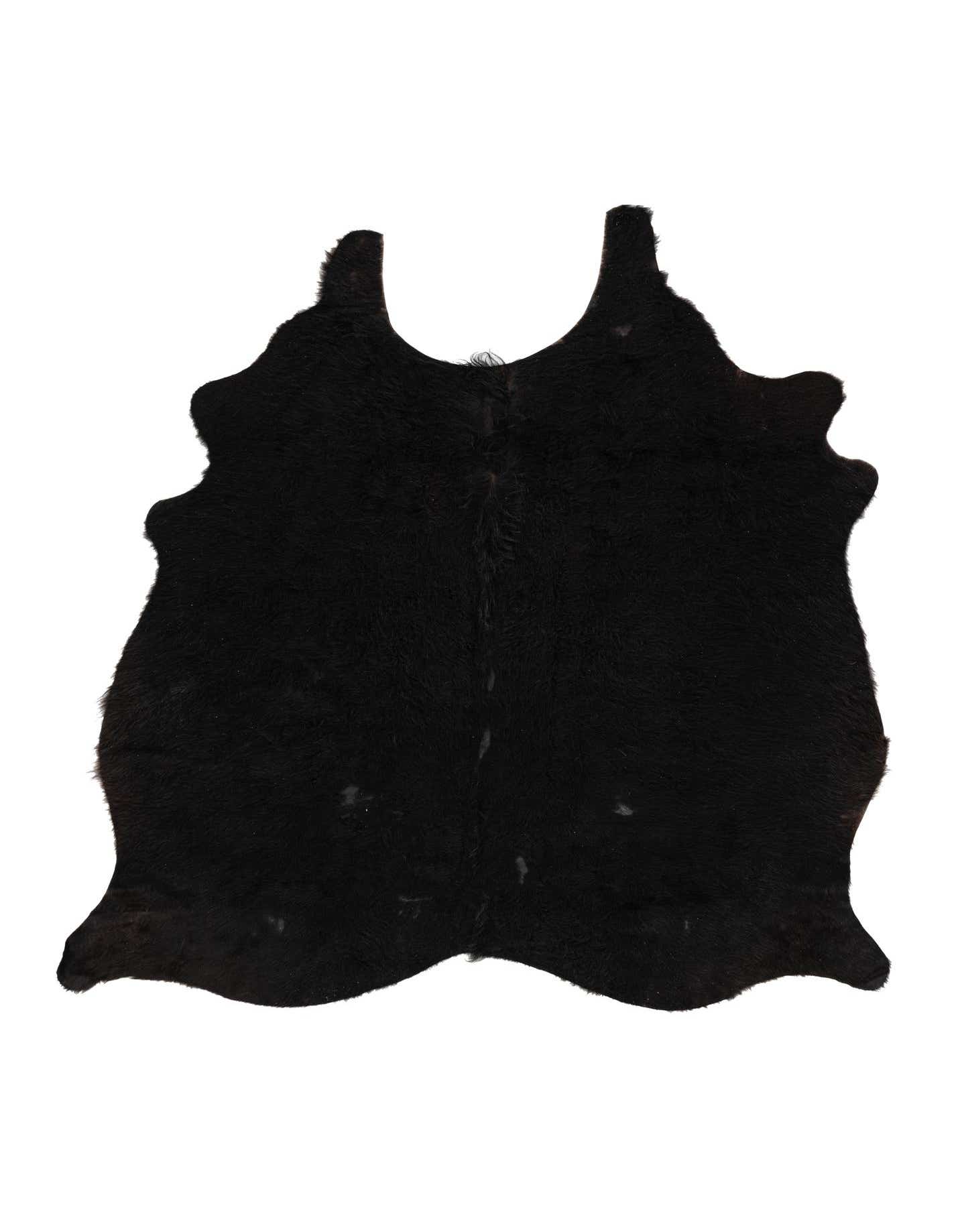 Primary image  5' 1 x 5' 8 Cowhide Leather Rug