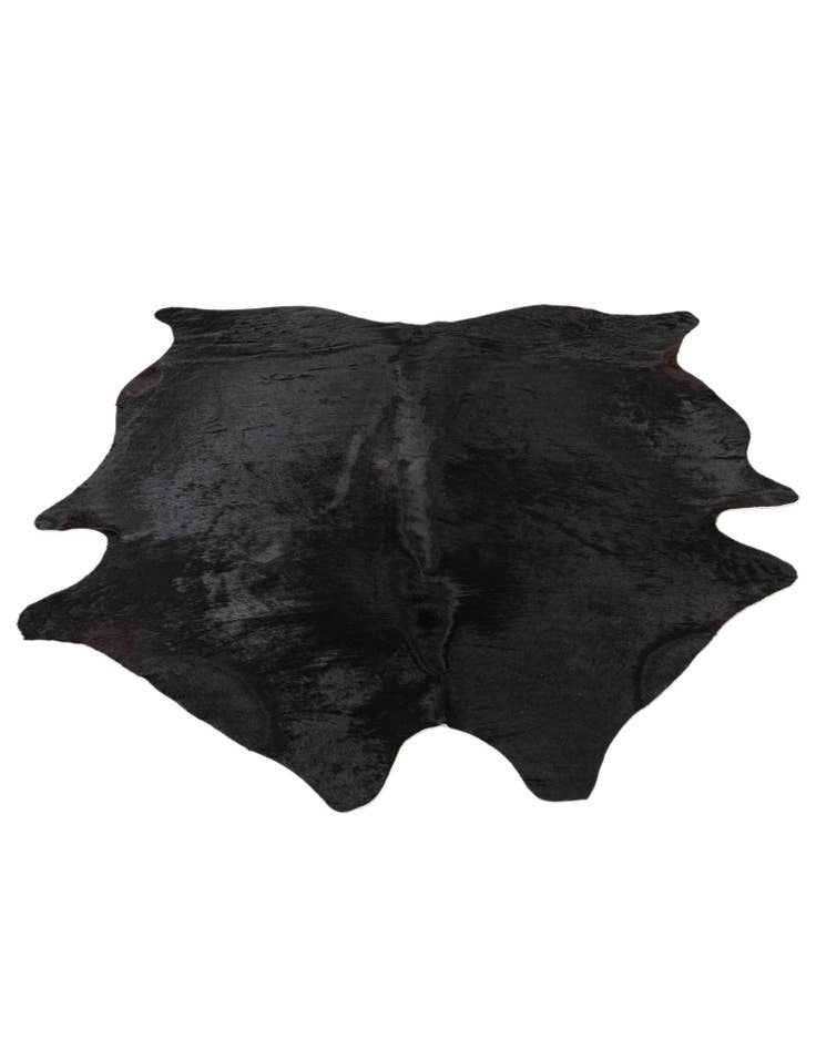 Detail image of  6' 5 x 7' 4 Cowhide Leather Rug