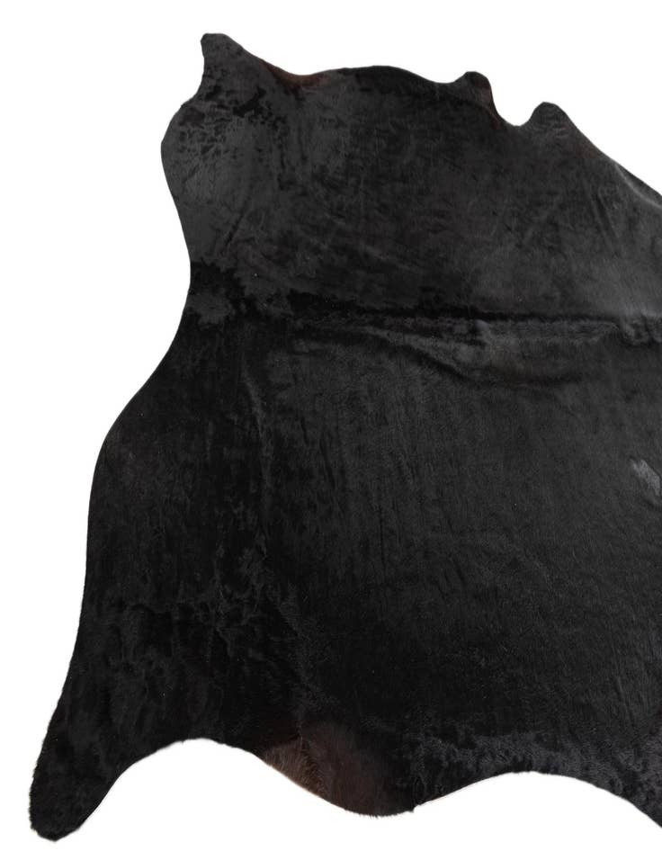 Detail image of  6' 5 x 7' 4 Cowhide Leather Rug