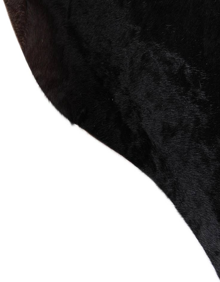 Detail image of  6' 5 x 7' 4 Cowhide Leather Rug