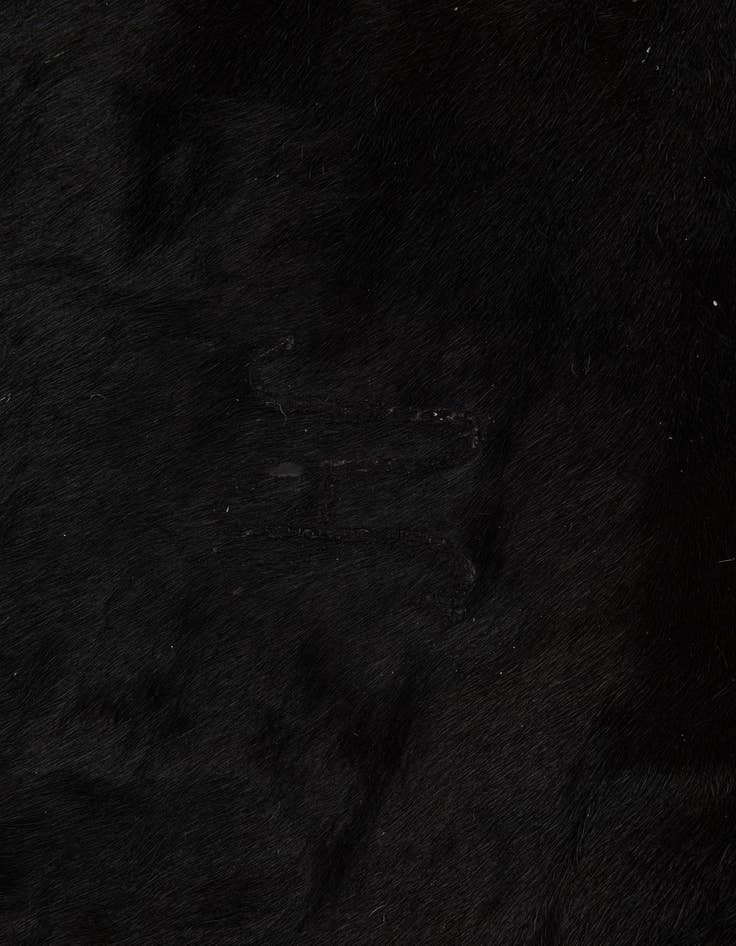 Detail image of  6' 5 x 7' 4 Cowhide Leather Rug