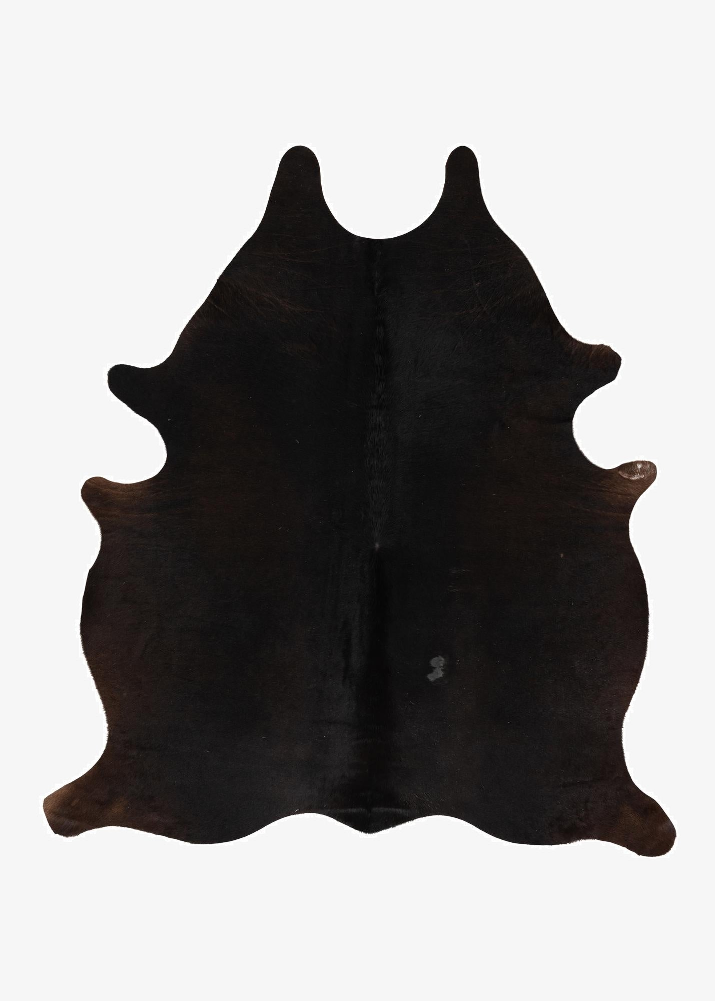  5' 3 x 6' 5 Cowhide Leather Rug