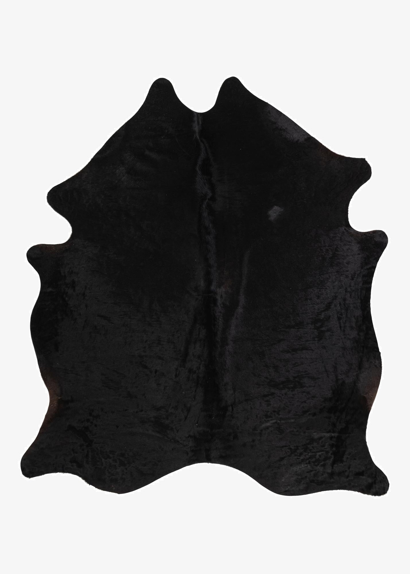  6' 5 x 7' 4 Cowhide Leather Rug